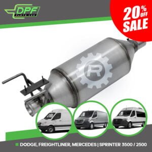 Dodge/Freightliner/Mercedes Sprinter 3500/2500 DPF (Red 46805 / OEM 68011959AA)