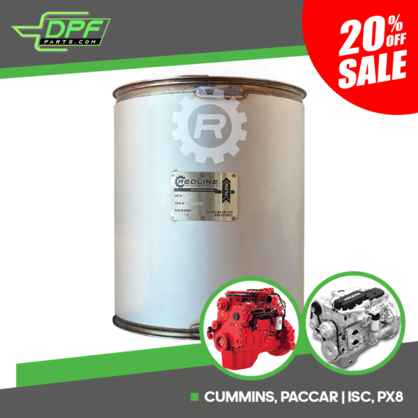 Cummins ISC/Paccar PX8 DPF (RED 52942 / OEM 4965286)