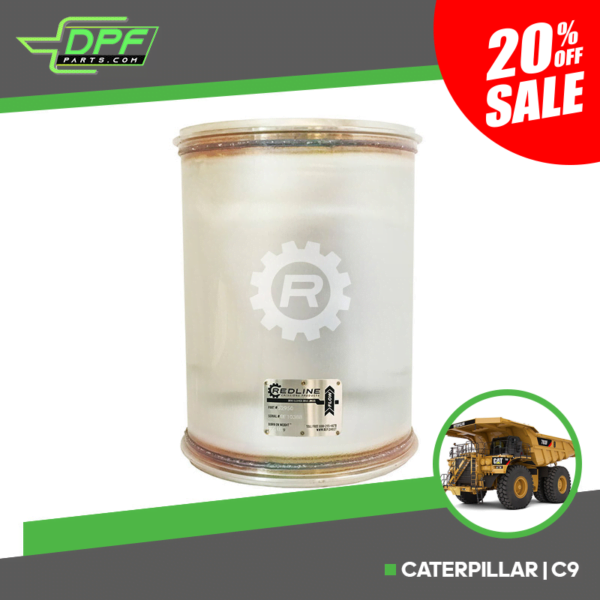 Caterpillar C9 DPF (RED 52950 / OEM 261-2318)