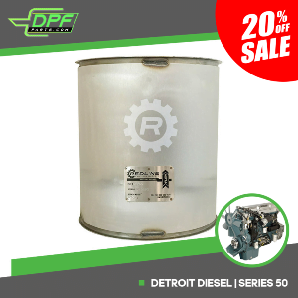 Detroit Diesel Series 50 DPF (RED 52966 / OEM 23535827)