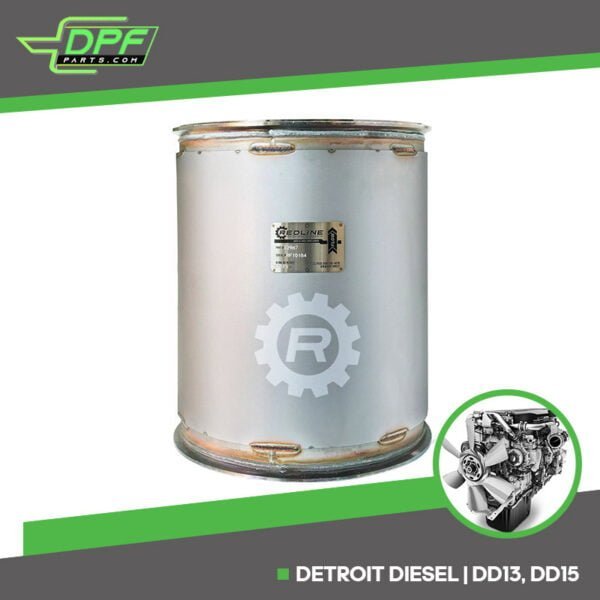 Detroit Mercedes DD13/DD15 DPF (RED 52967 / OEM A6804910794)