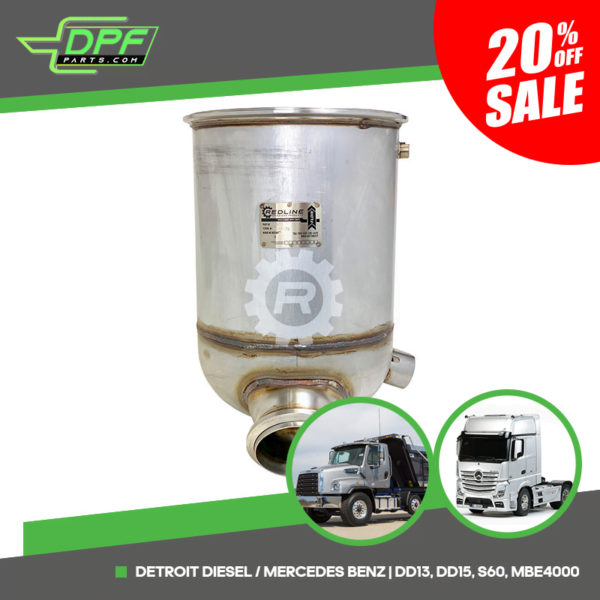 Detroit Diesel DD13,DD15,S60/Mercedes MBE4000 DOC (RED 58870 / OEM A6804901714)