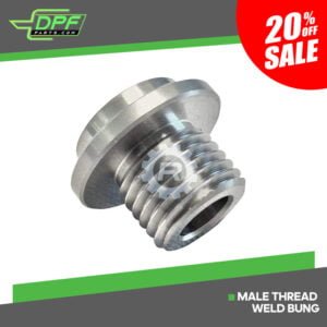 Male Thread Weld Bung (RED BG1011)