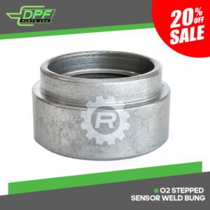 O2 Stepped Sensor Weld Bung (RED BG1014)