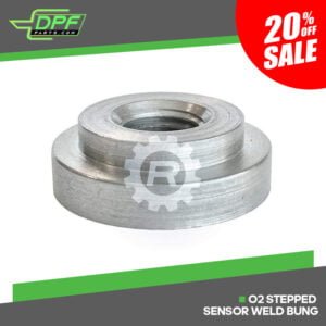 O2 Stepped Sensor Weld Bung (RED BG1016)