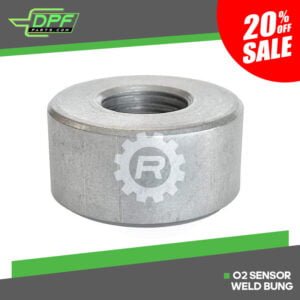 O2 Sensor Weld Bung (RED BG1018)