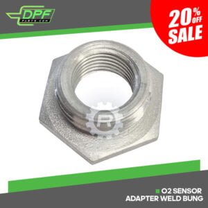 O2 Sensor Adapter Weld Bung (RED BG1026)