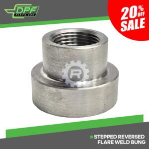 Stepped Reversed Flare Weld Bung (RED BG2001)