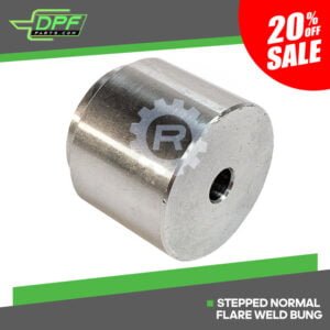 Stepped Normal Flare Weld Bung (RED BG2003)