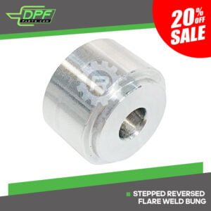 Stepped Reversed Flare Weld Bung (RED BG2016)