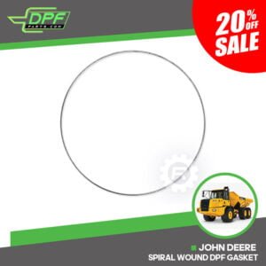 John Deere Spiral Wound DPF Gasket (RED GE11005 / OEM R537859)