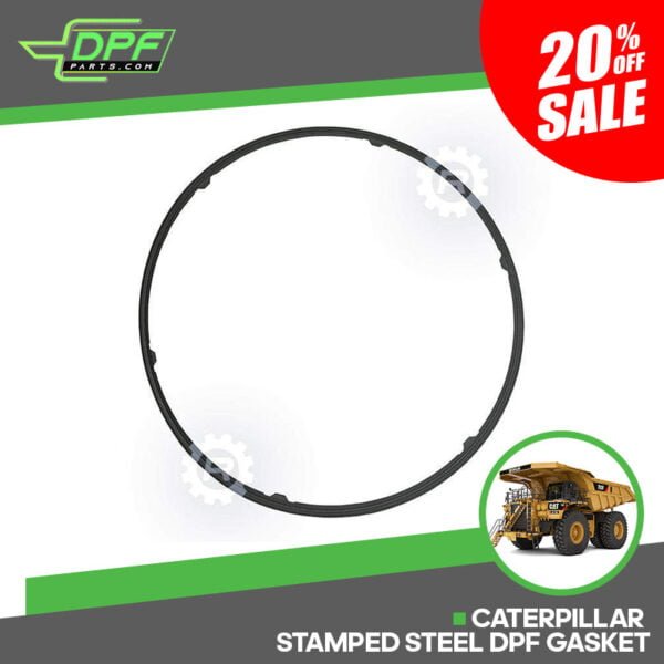Caterpillar Stamped Steel DPF Gasket (RED G01002 / OEM 279-2123)