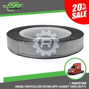 Navistar Diesel Particulate Filter (DPF) Gasket Tape (110 ft) (RED G01101 / OEM 2604051C91)