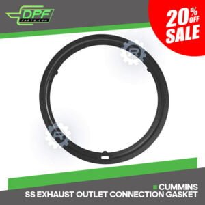 Cummins SS Exhaust Outlet Connection Gasket (RED G02005 / OEM 4966441)