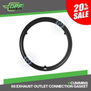Cummins SS Exhaust Outlet Connection Gasket (RED G02006 / OEM 3684355)