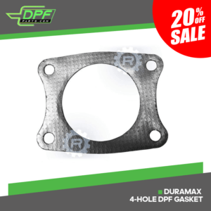 Duramax 4-Hole DPF Gasket (RED G14001 / OEM 15126137)