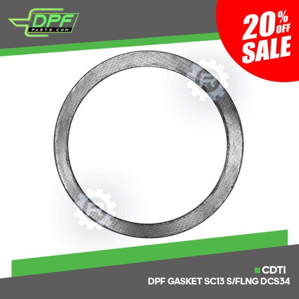 CDTi DPF Gasket SC13 S/FLNG DCS34 (RED GR1038 / OEM E30-0038)