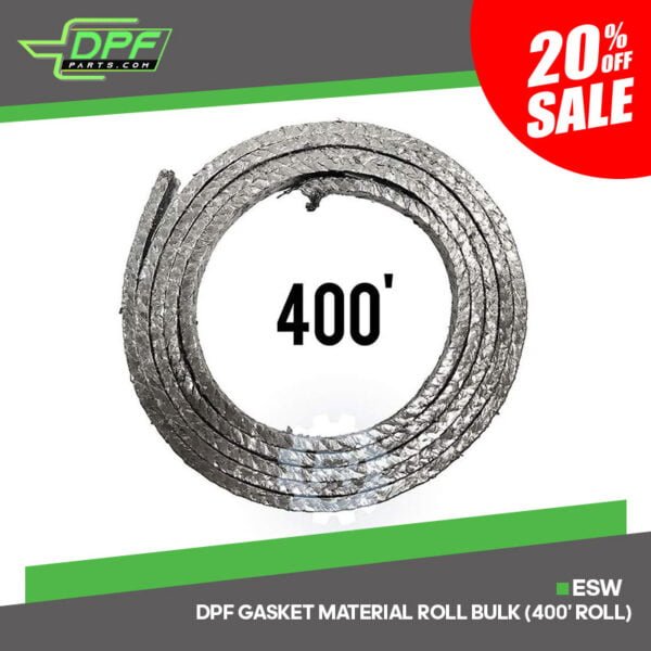 ESW DPF Gasket Material Roll Bulk (400’ roll) (RED GR1101 / OEM R010-0001-0008)