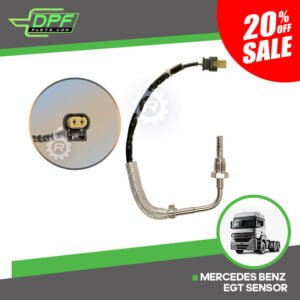 Mercedes Benz EGT Sensor (RED S11048 / OEM A0009053300)