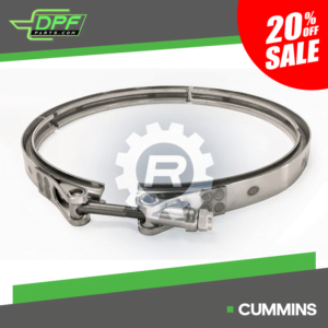 Cummins Diesel Particulate Filter V-Clamp (RED VB2001 / OEM 2871861)