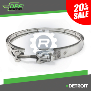 Detroit DD15 One Box V-Clamp (RED VB2008 / OEM A6809950202)