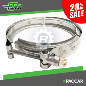 Paccar Exhaust Flange V-Clamp (RED VB2012 / OEM 90-0012)