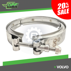 Volvo Exhaust Flange V-Clamp (RED VB2014 / OEM 21021852)