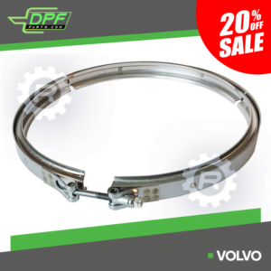 Volvo Diesel Particulate Filter V-Clamp (RED VB2018 / OEM 22778070)