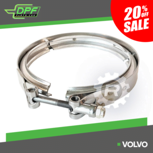 Volvo Exhaust Flange V-Clamp (RED VB2019 / OEM 22778066)