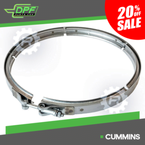 Cummins Diesel Particulate Filter V-Clamp (RED VB2021 / OEM 5290116)