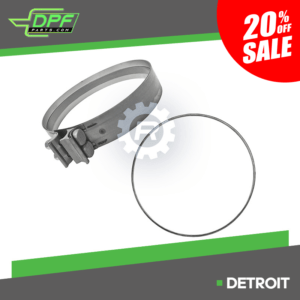 Detroit OneBox V-Clamp & Gasket Service Kit (RED VB3007 / OEM A0004902241)