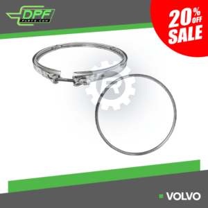 Volvo V-Clamp & Gasket Kit (RED VB3010 / OEM 85124753)