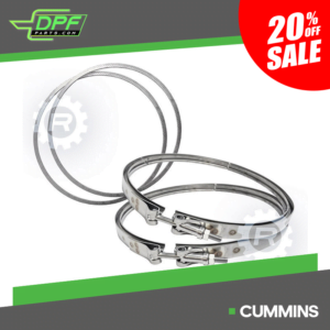 Cummins V-Clamp & Gasket Kit (RED VB3012 / OEM 21445455)