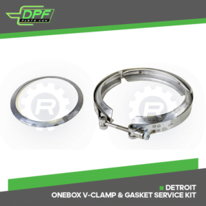 Detroit OneBox V-Clamp & Gasket Service Kit (RED VB3014 / OEM A0019959702)